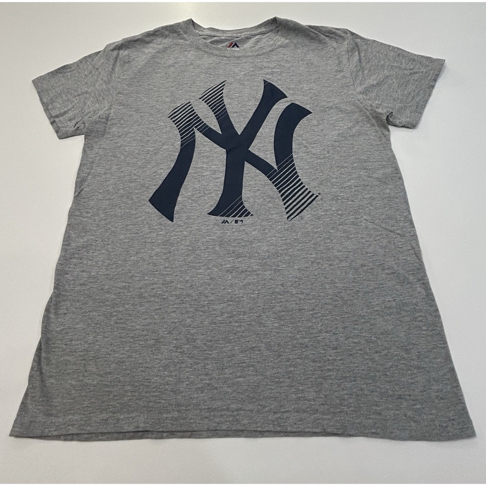 Yankees Graphic Logo T-Shirt, New York Baseball Unisex Short Sleeve Size M